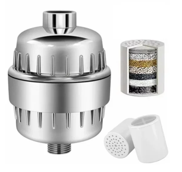 Premium Shower Water Filter with Extra Cartridge – Cleaner, Safer, and ...